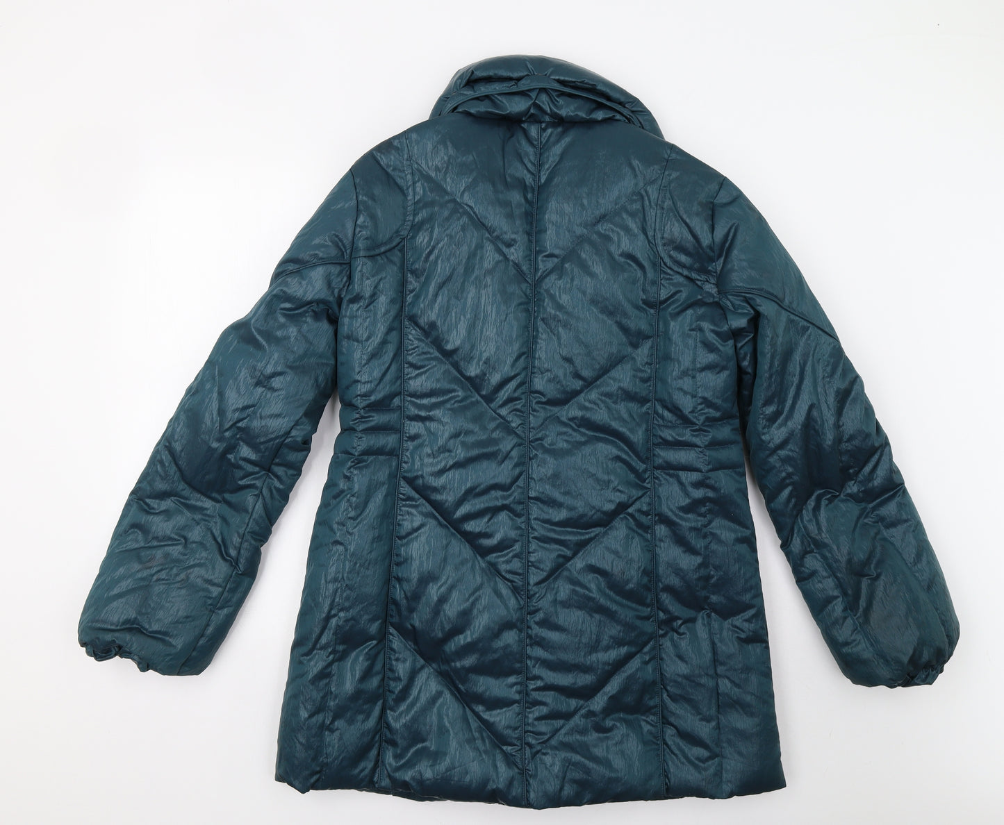 Klass Womens Green   Puffer Jacket Coat Size M