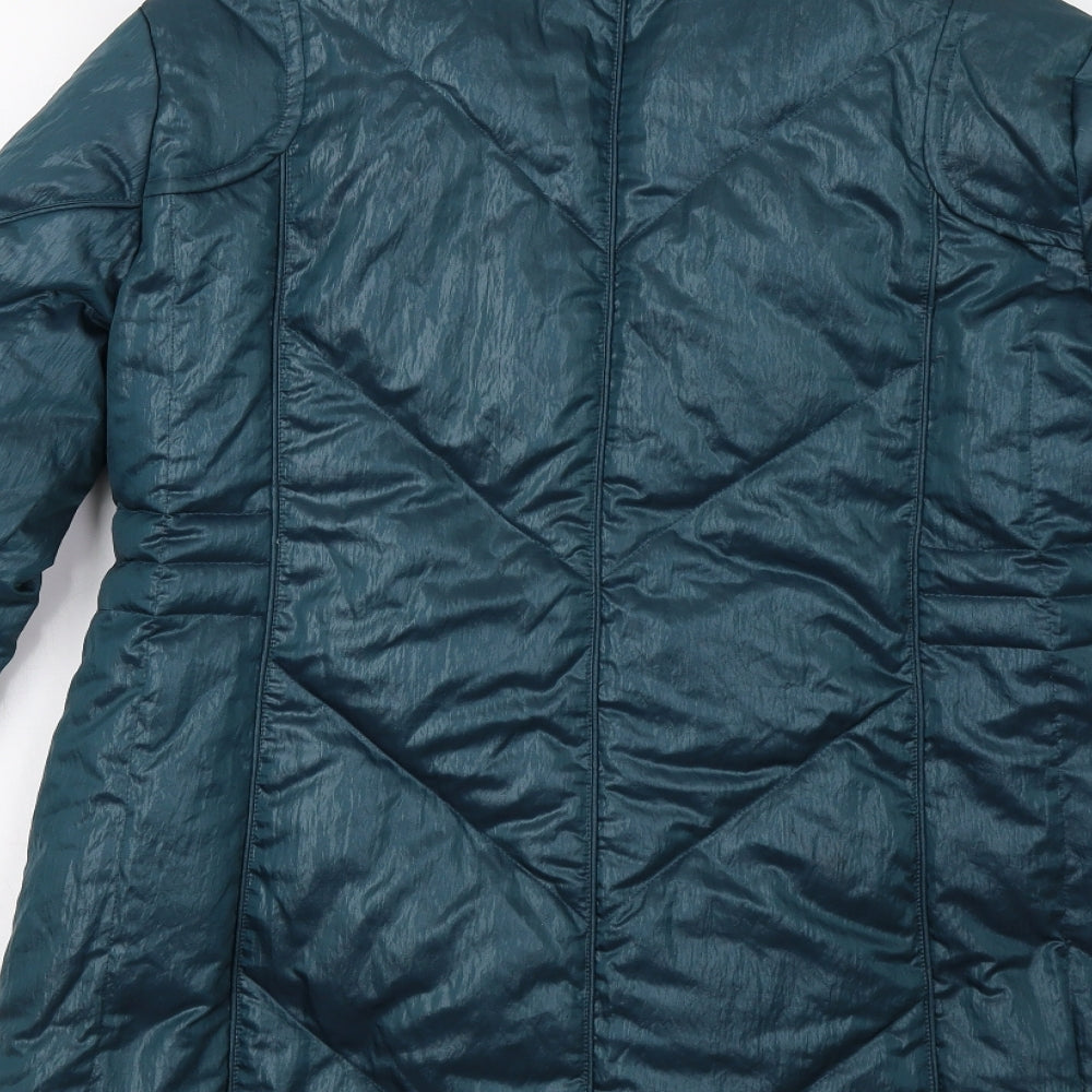 Klass Womens Green   Puffer Jacket Coat Size M
