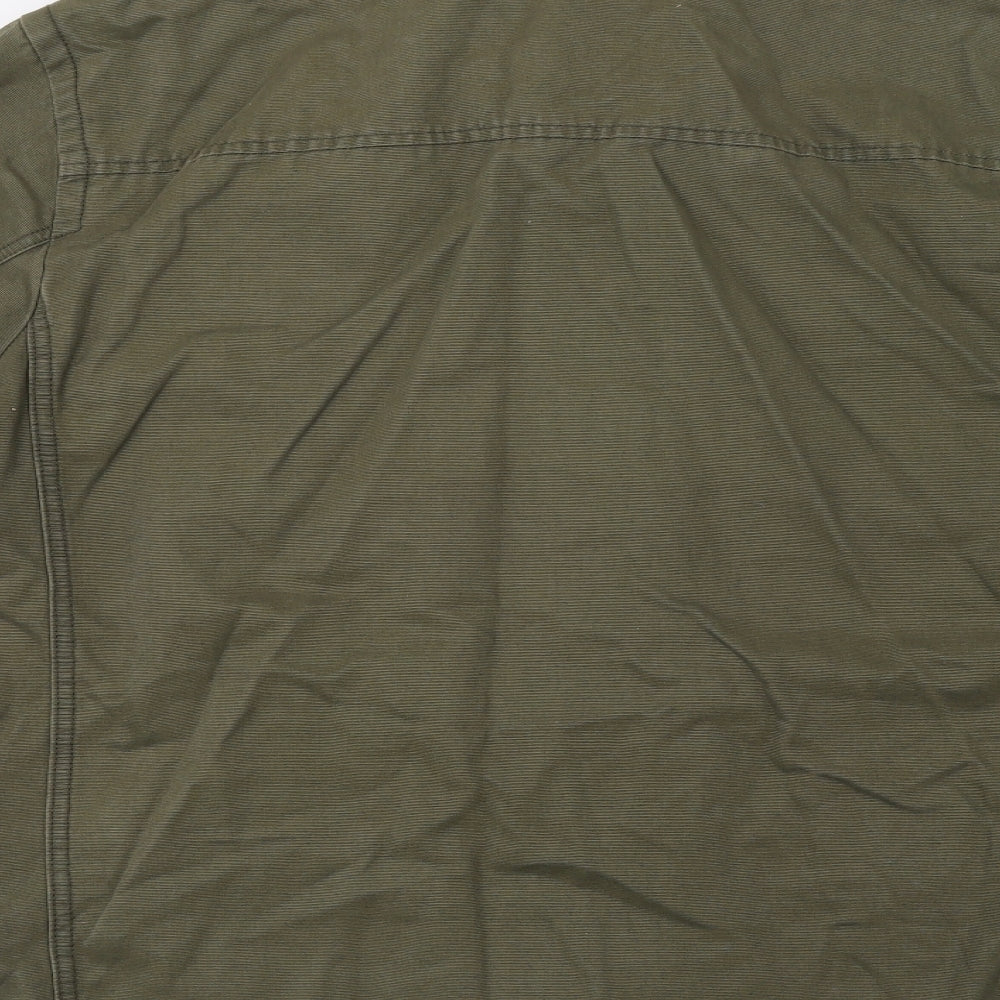 Gap Mens Green   Military Jacket Jacket Size L