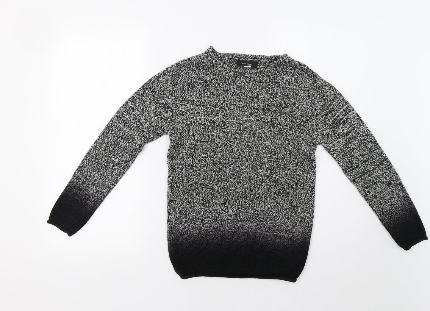 River Island Girls Grey   Pullover Jumper Size 9-10 Years