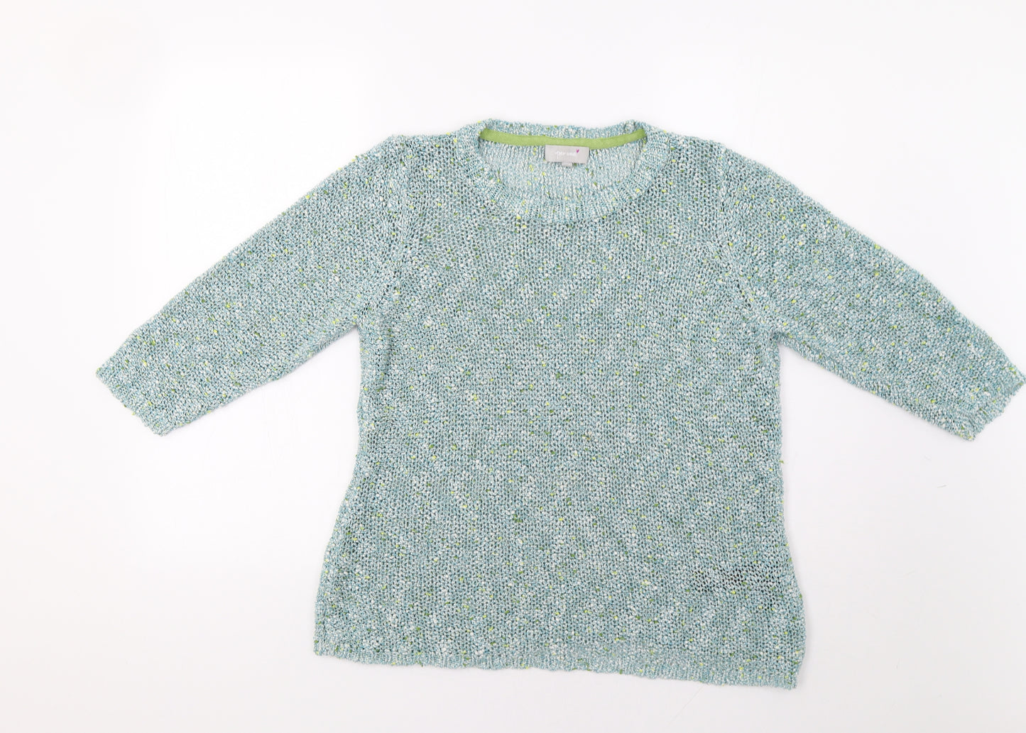 Per Una Womens Green   Pullover Jumper Size 14