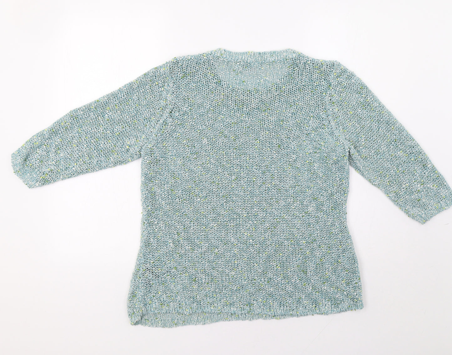 Per Una Womens Green   Pullover Jumper Size 14