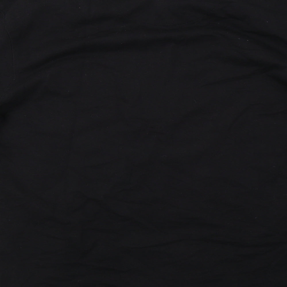 Twisted Soul Mens Black Check  Pullover Sweatshirt Size XL