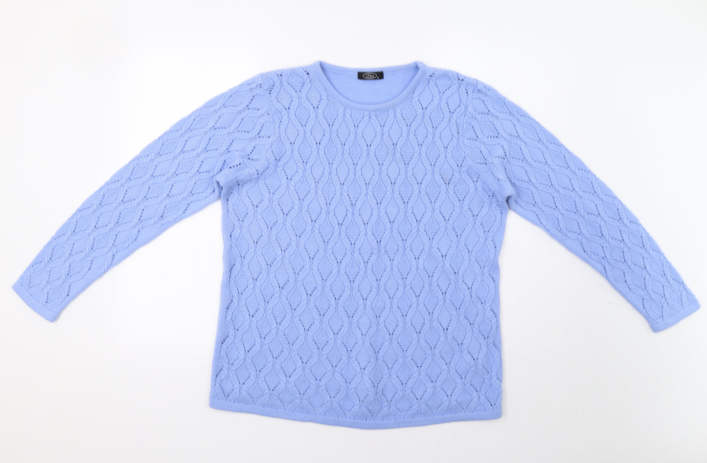 BM Womens Blue   Pullover Jumper Size M