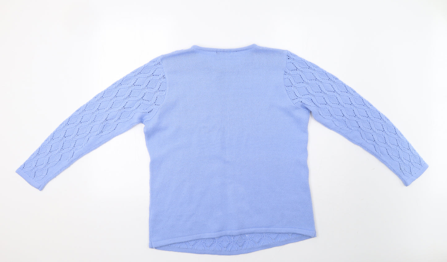 BM Womens Blue   Pullover Jumper Size M