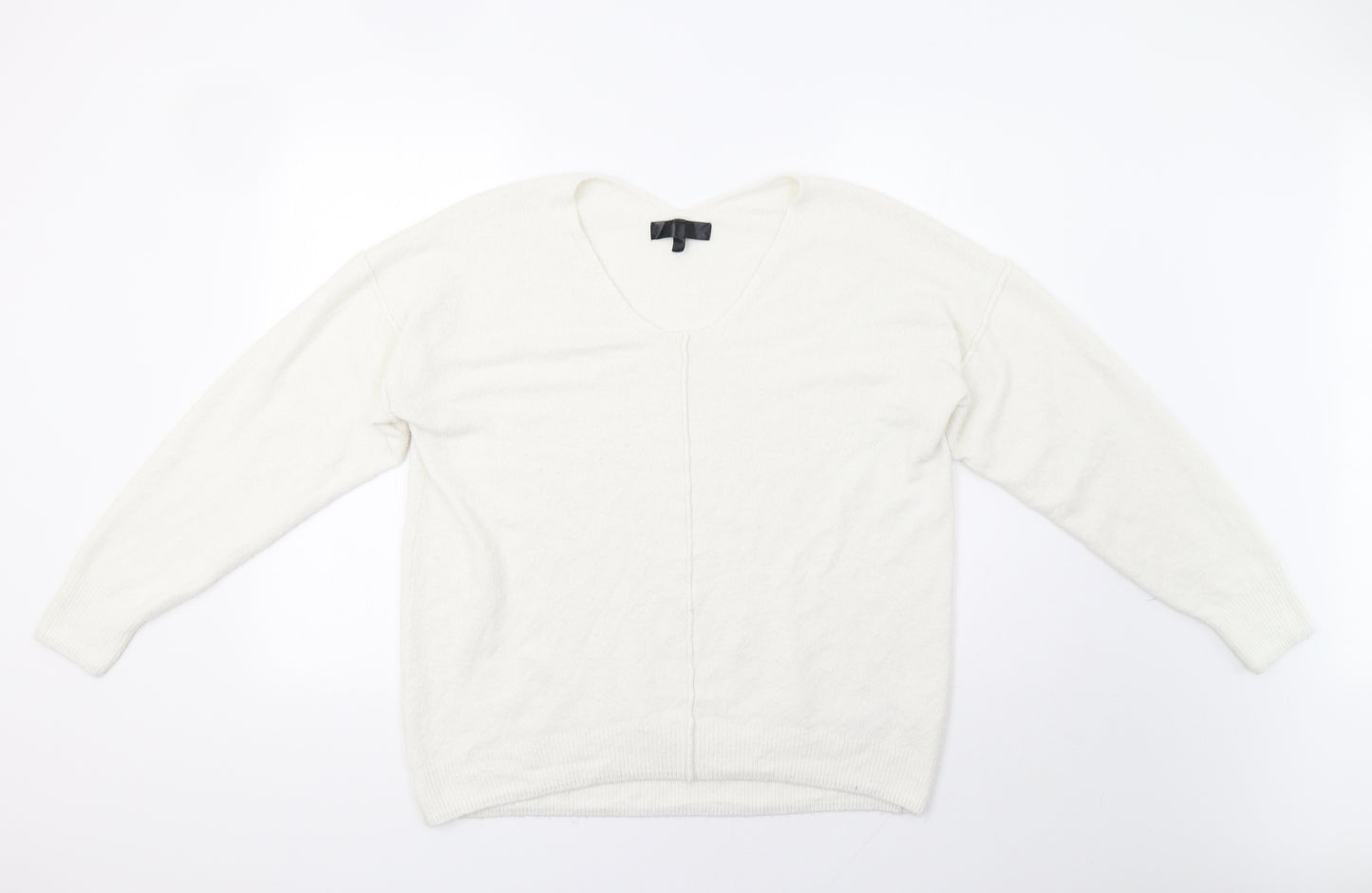 Topsshop Womens White   Pullover Jumper Size 12