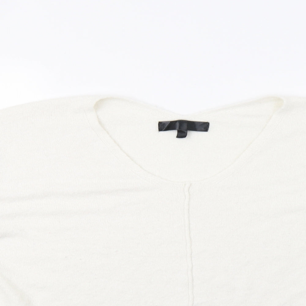 Topsshop Womens White   Pullover Jumper Size 12