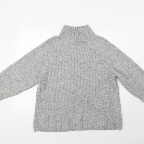 H&M Womens Grey   Pullover Jumper Size S