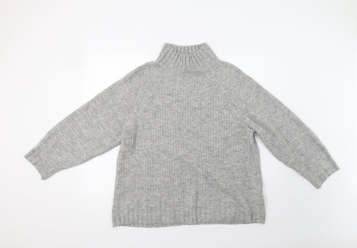 H&M Womens Grey   Pullover Jumper Size S