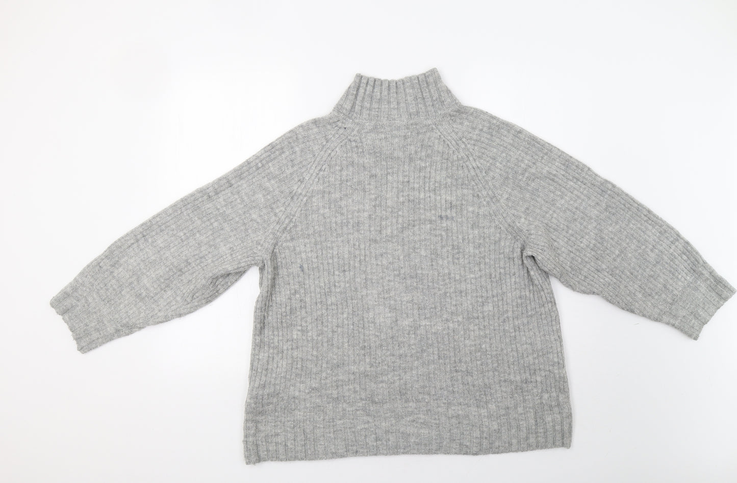 H&M Womens Grey   Pullover Jumper Size S