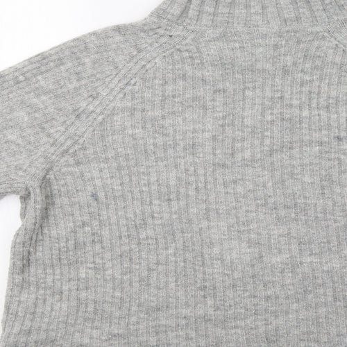 H&M Womens Grey   Pullover Jumper Size S