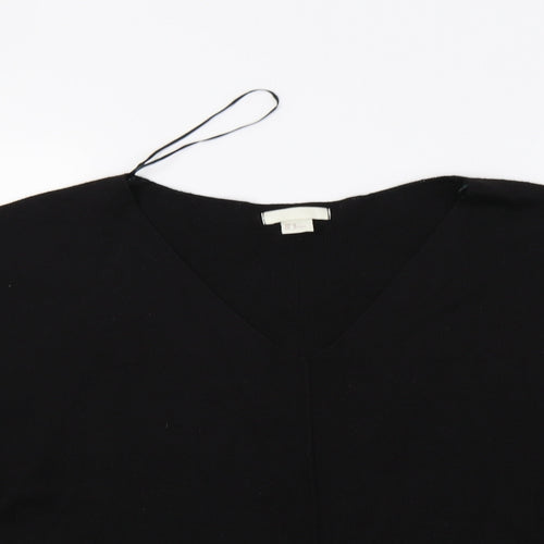H&M Womens Black   Pullover Jumper Size M