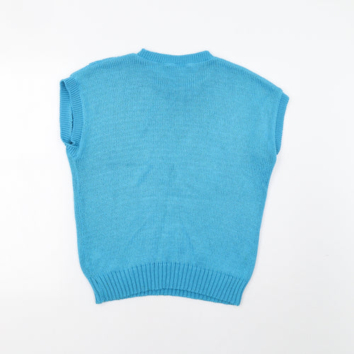 Paige Womens Blue   Vest Jumper Size 14