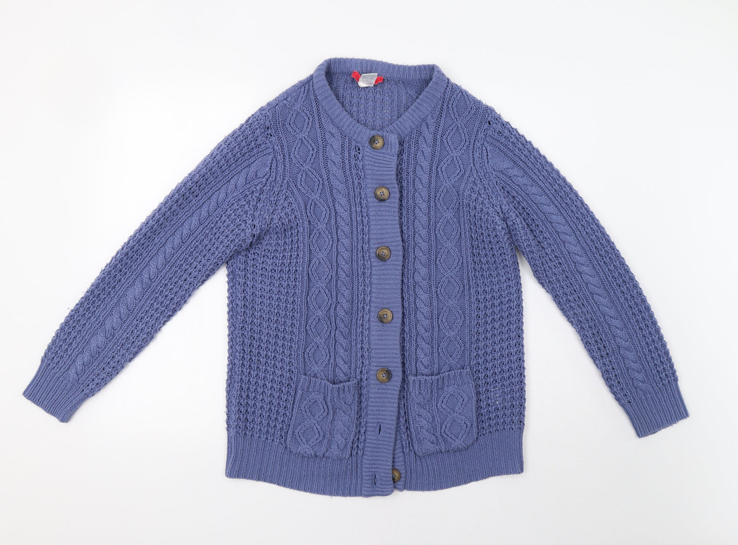 Couleurs Womens Blue   Cardigan Jumper Size 14