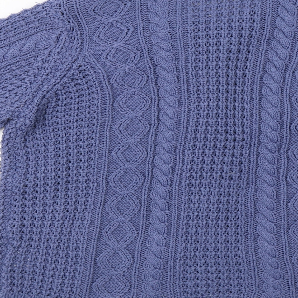 Couleurs Womens Blue   Cardigan Jumper Size 14