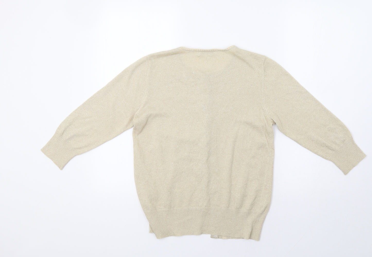 Berkertex Womens Gold   Cape Jumper Size 14