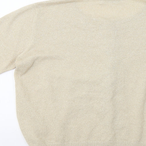 Berkertex Womens Gold   Cape Jumper Size 14