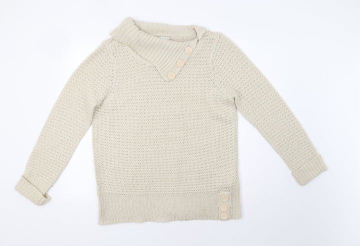 BHS Womens Beige   Pullover Jumper Size 16