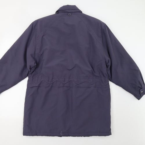 Drizzler Womens Blue   Overcoat Coat Size 12