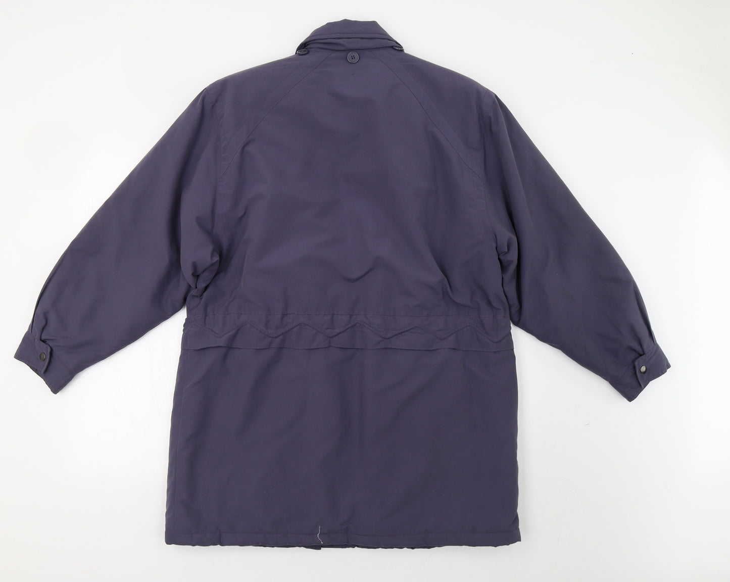Drizzler Womens Blue   Overcoat Coat Size 12