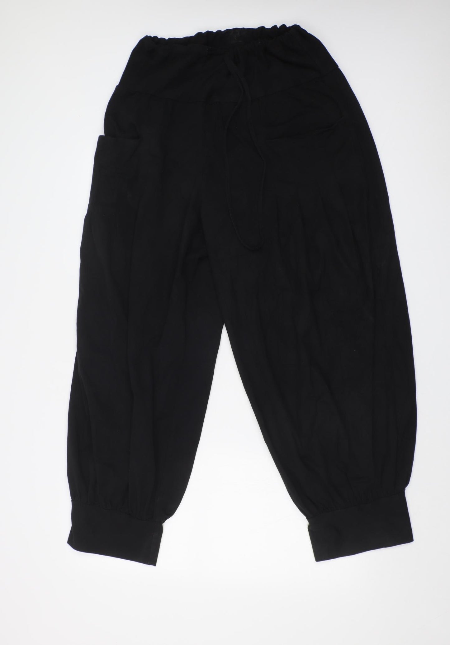 ISOLDE ROTH Womens Black   Bloomer Trousers Size 44 L28 in