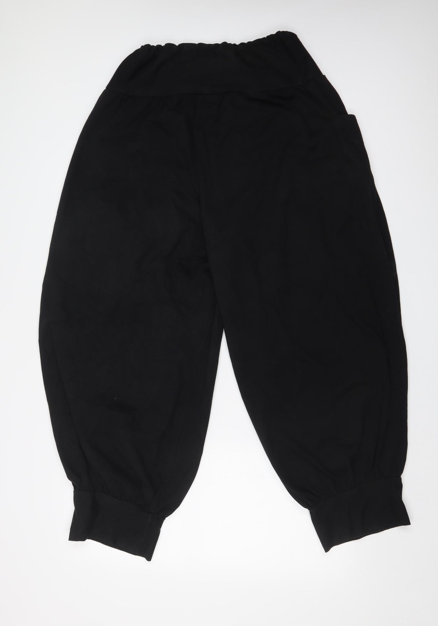 ISOLDE ROTH Womens Black   Bloomer Trousers Size 44 L28 in