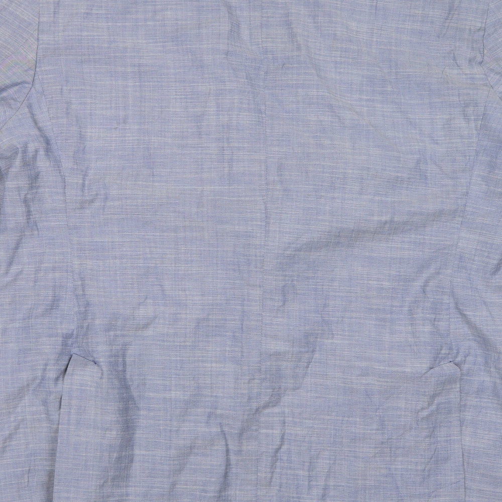 TOMMY HILFIGER  Mens Blue   Jacket Suit Jacket Size 56