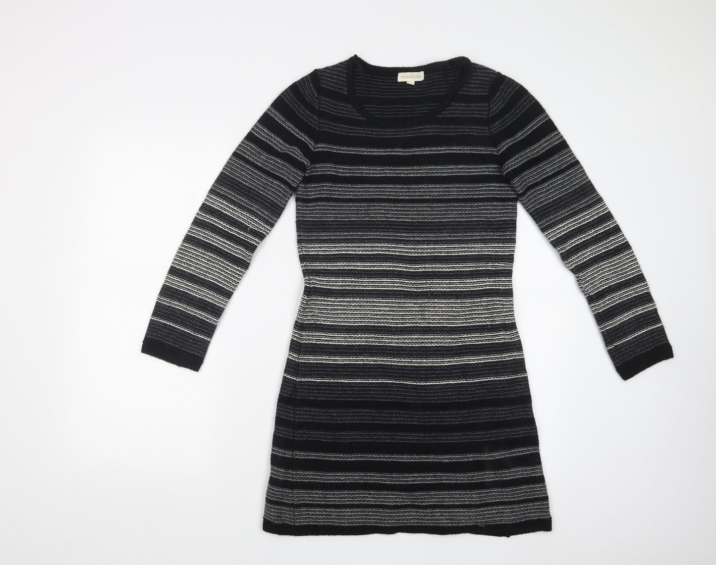 Monsoon Womens Multicoloured Striped  Jumper Dress  Size S