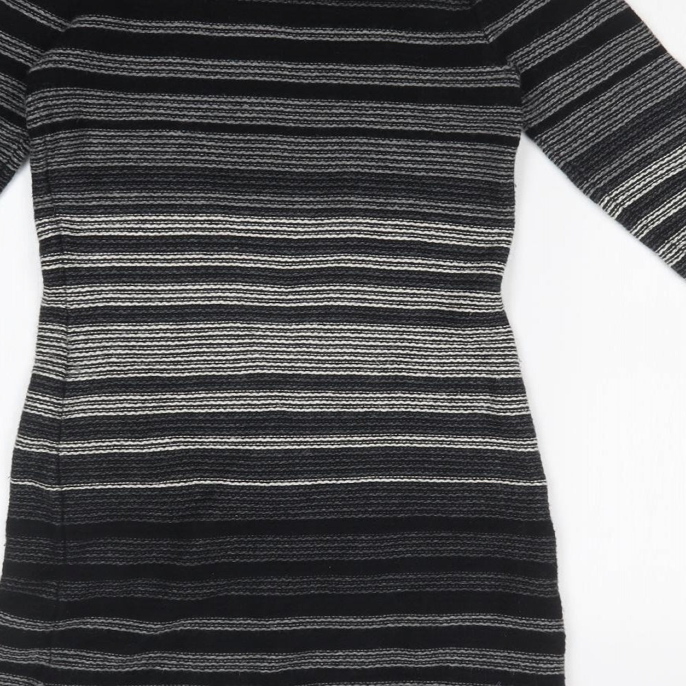 Monsoon Womens Multicoloured Striped  Jumper Dress  Size S