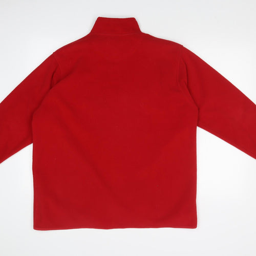 EWM Womens Red   Full Zip Jumper Size L
