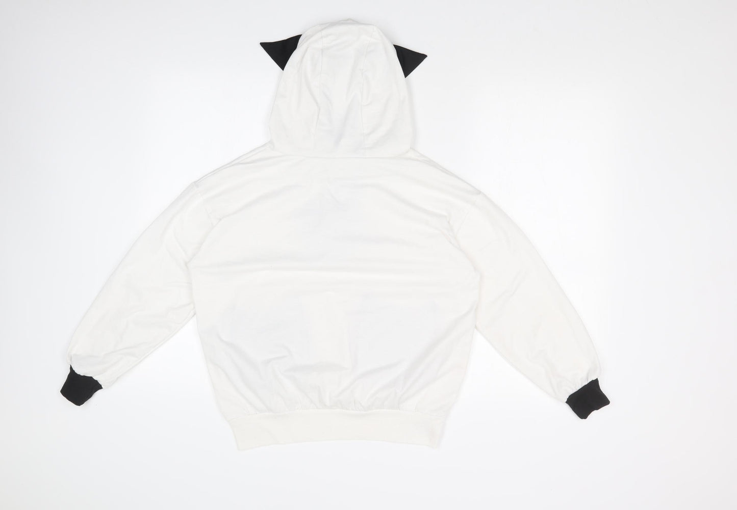 Preworn Girls White   Pullover Hoodie
