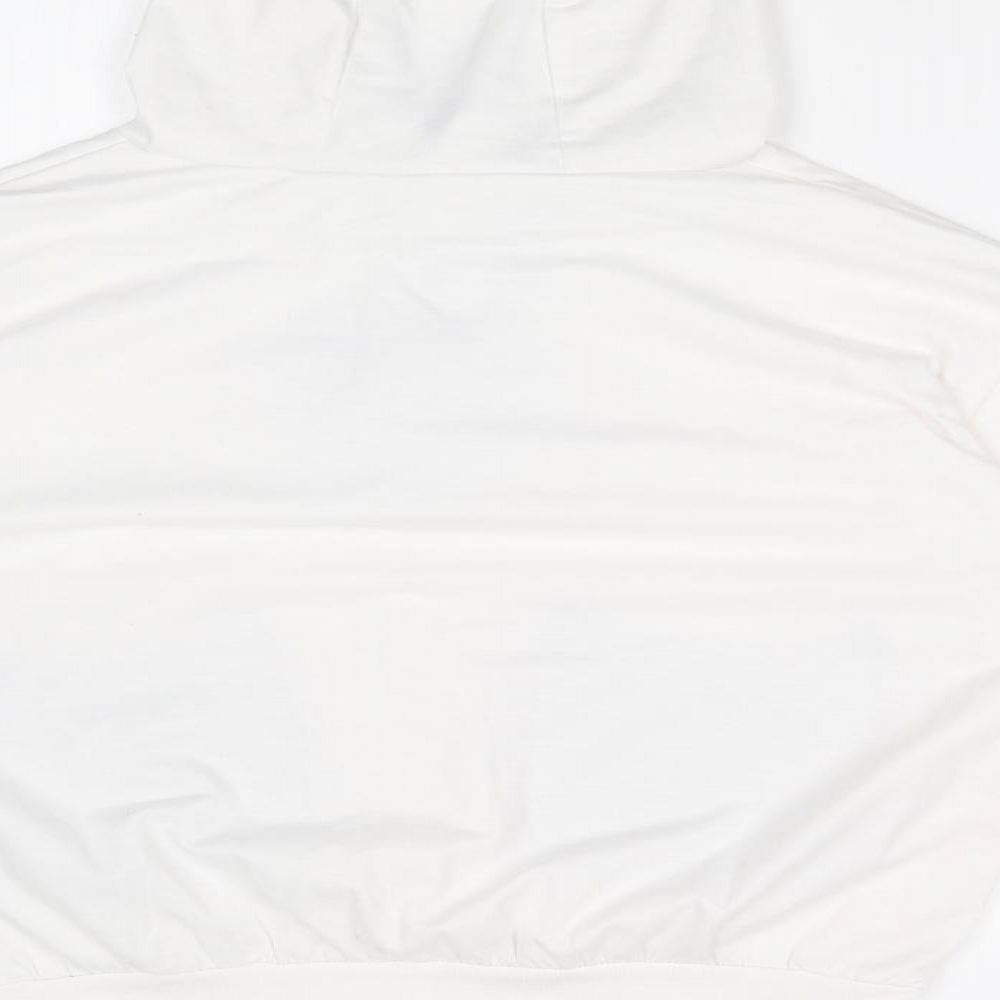 Preworn Girls White   Pullover Hoodie