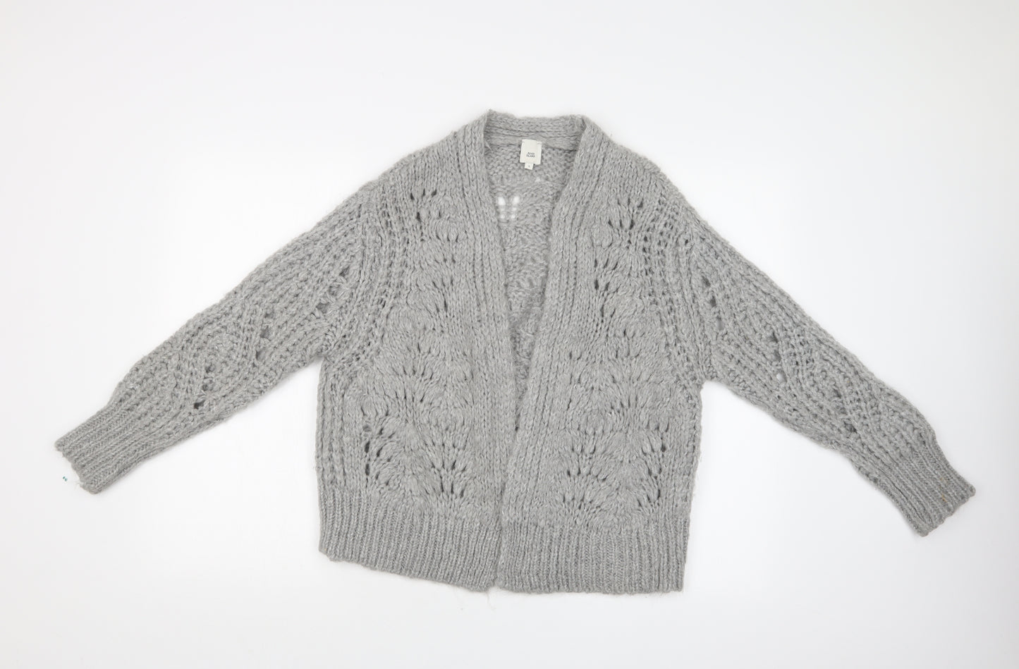 River Island Womens Grey   Cardigan Jumper Size S