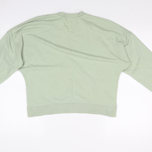 New Look Womens Green   Pullover Sweatshirt Size M