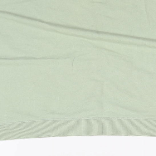 New Look Womens Green   Pullover Sweatshirt Size M