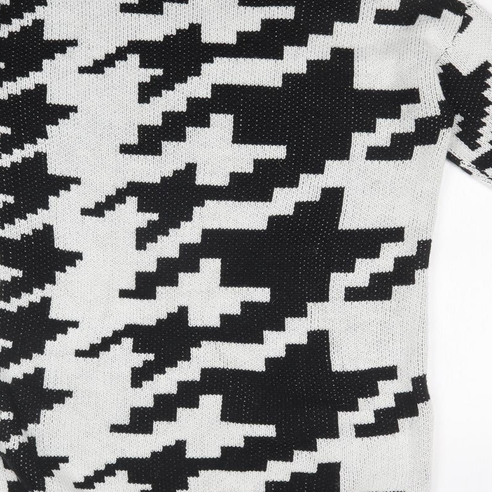 PEP&CO Womens Multicoloured Geometric  Jumper Dress  Size S