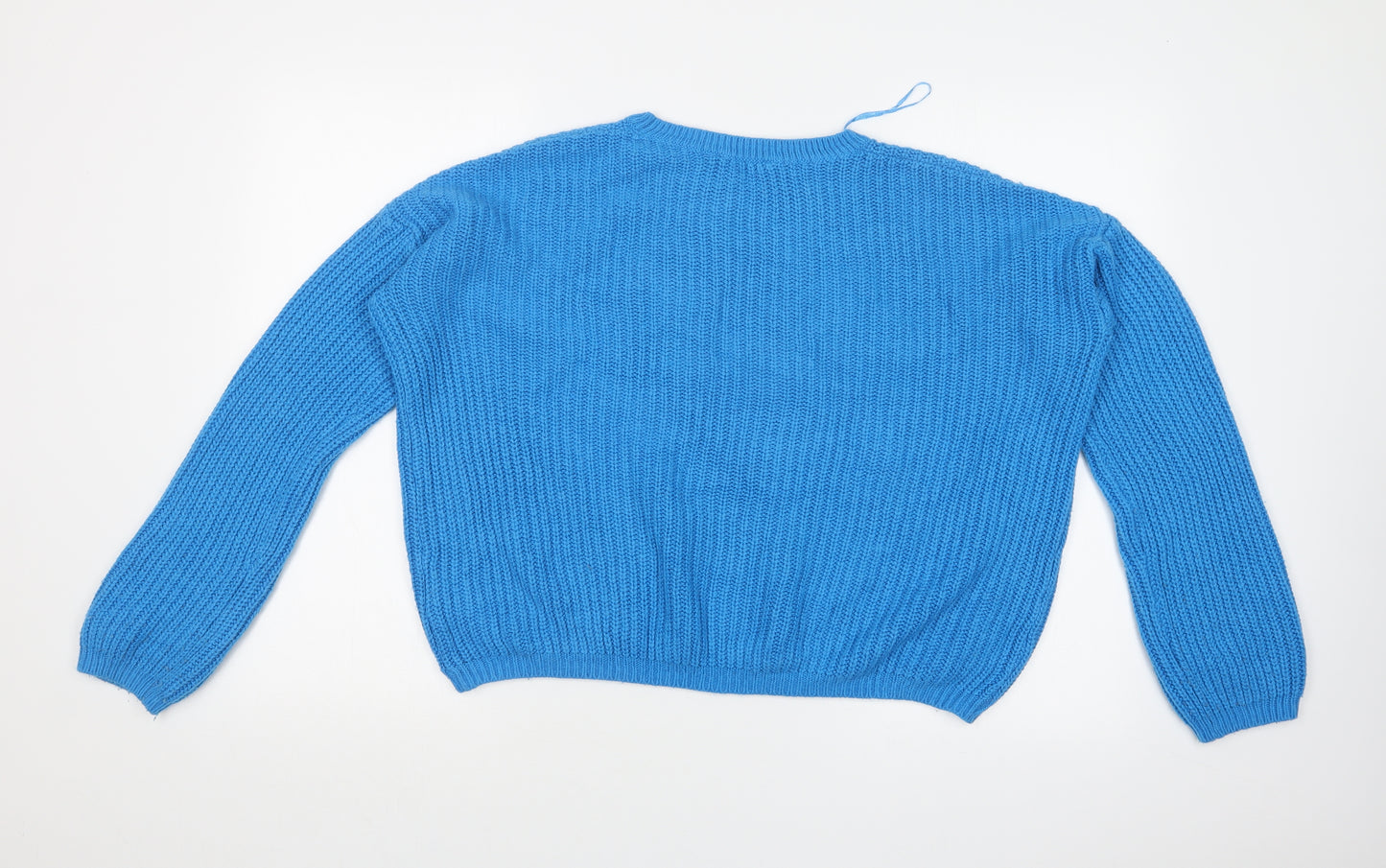 Peacocks Womens Blue   Pullover Jumper Size M