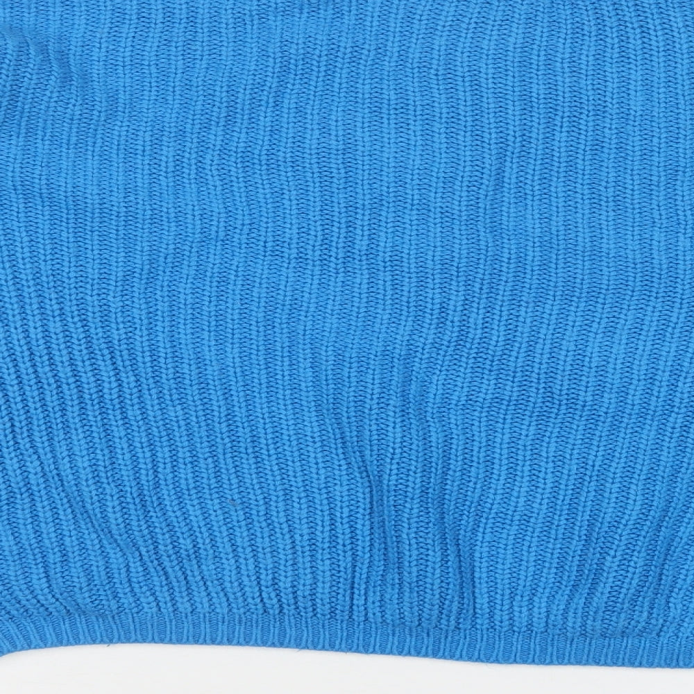 Peacocks Womens Blue   Pullover Jumper Size M
