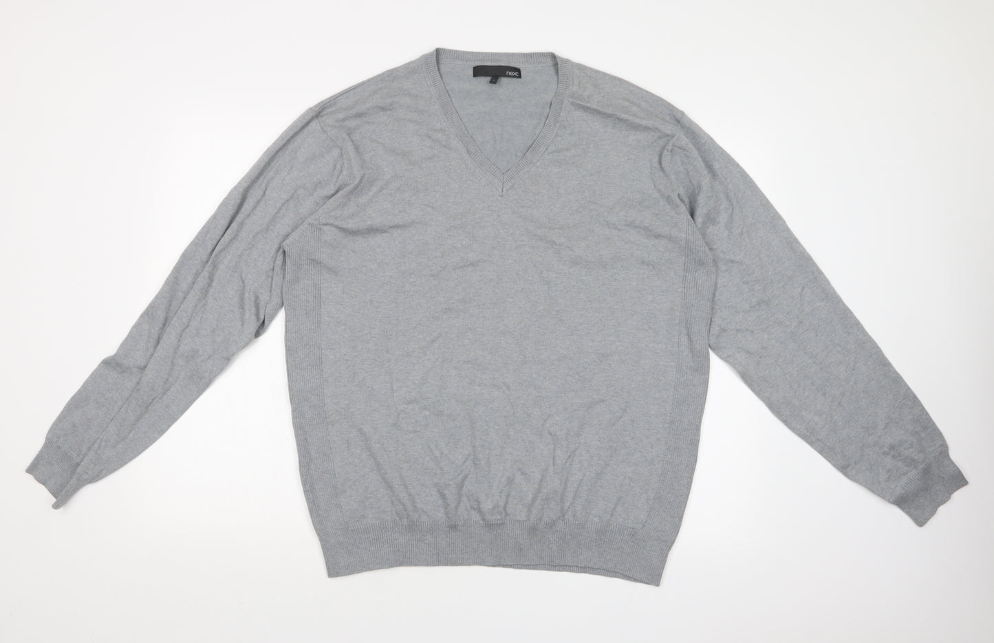 NEXT Mens Grey    T-Shirt Size XL