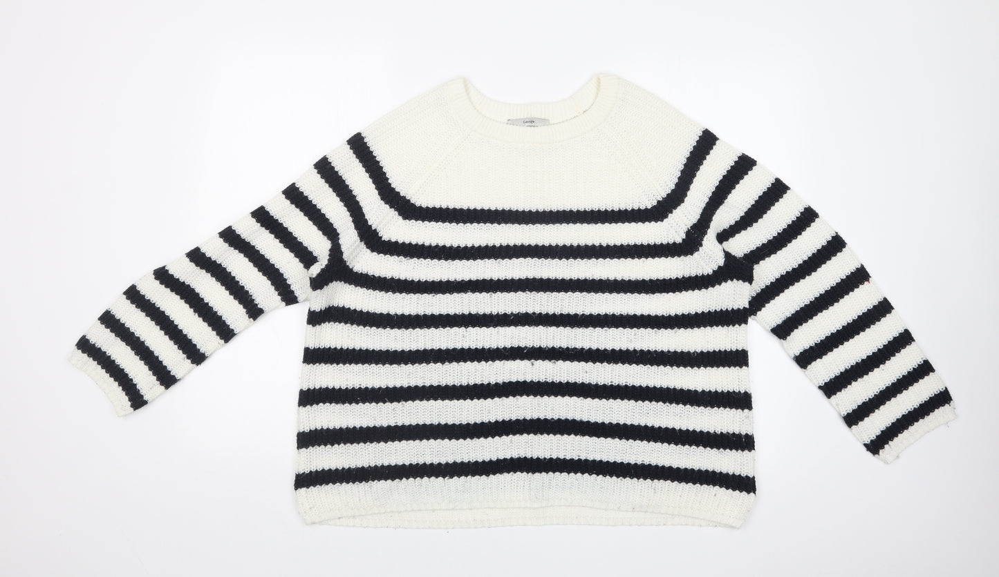 George Womens Multicoloured Striped  Pullover Jumper Size 16