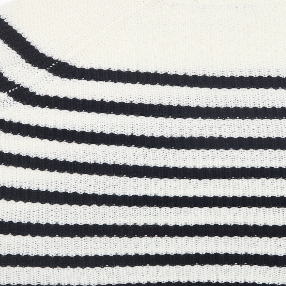 George Womens Multicoloured Striped  Pullover Jumper Size 16