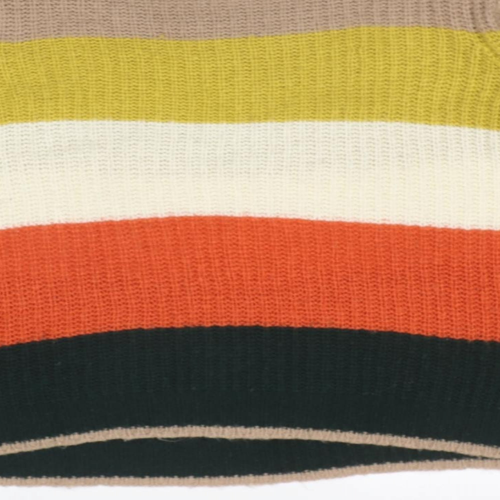 PEP&CO Womens Multicoloured Striped  Pullover Jumper Size M