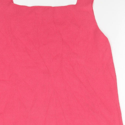 Nightingales Womens Pink   Basic Tank Size L