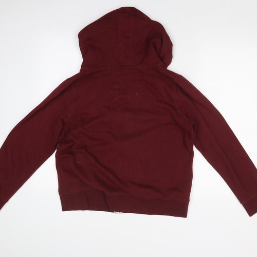 New Look Womens Red   Full Zip Hoodie Size 18