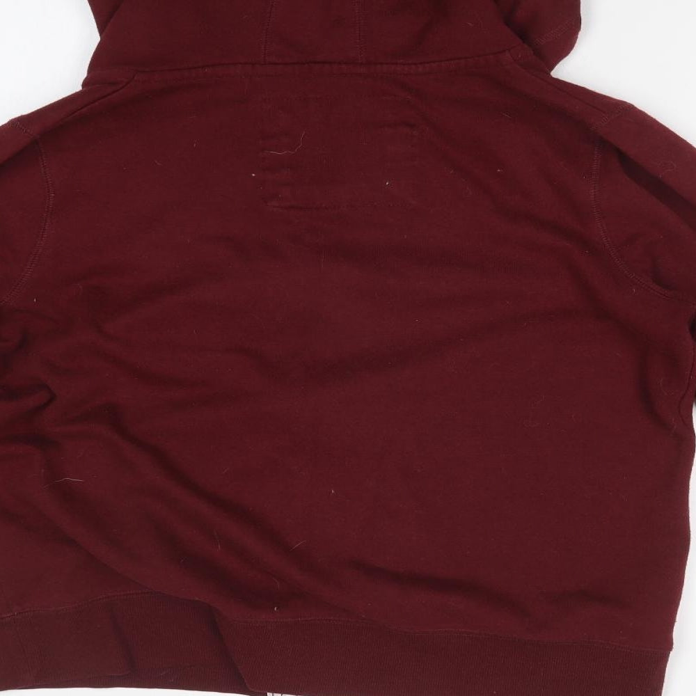 New Look Womens Red   Full Zip Hoodie Size 18