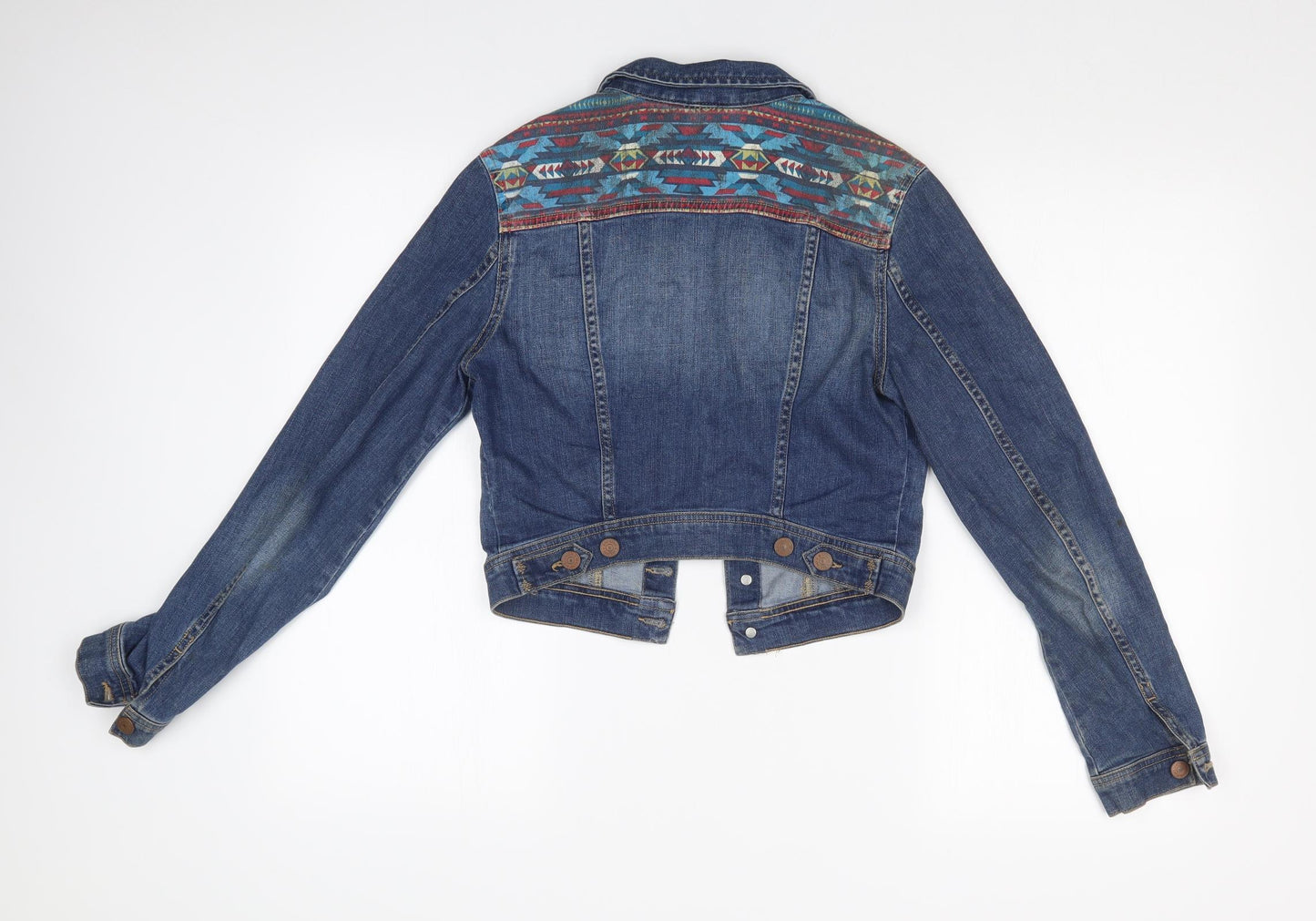 H&M Womens Black Fair Isle  Jacket  Size 8