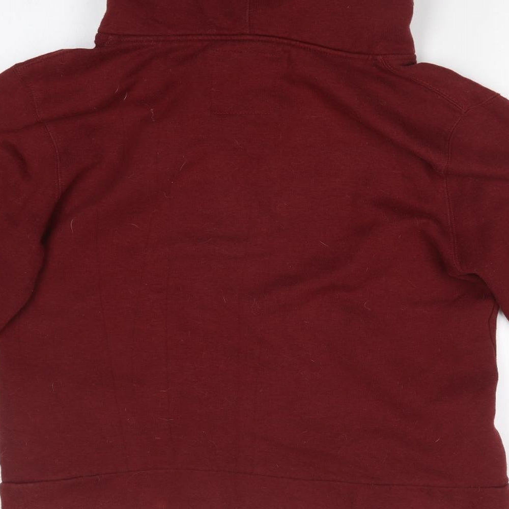 URBAN DIVA Womens Red   Full Zip Hoodie Size XL