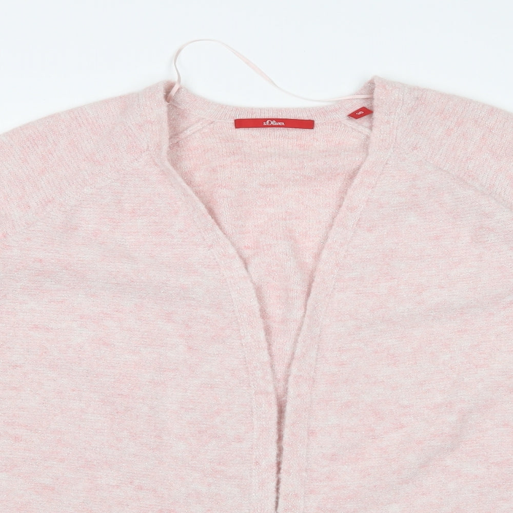 S OLIVER Womens Pink   Cardigan Jumper Size 10