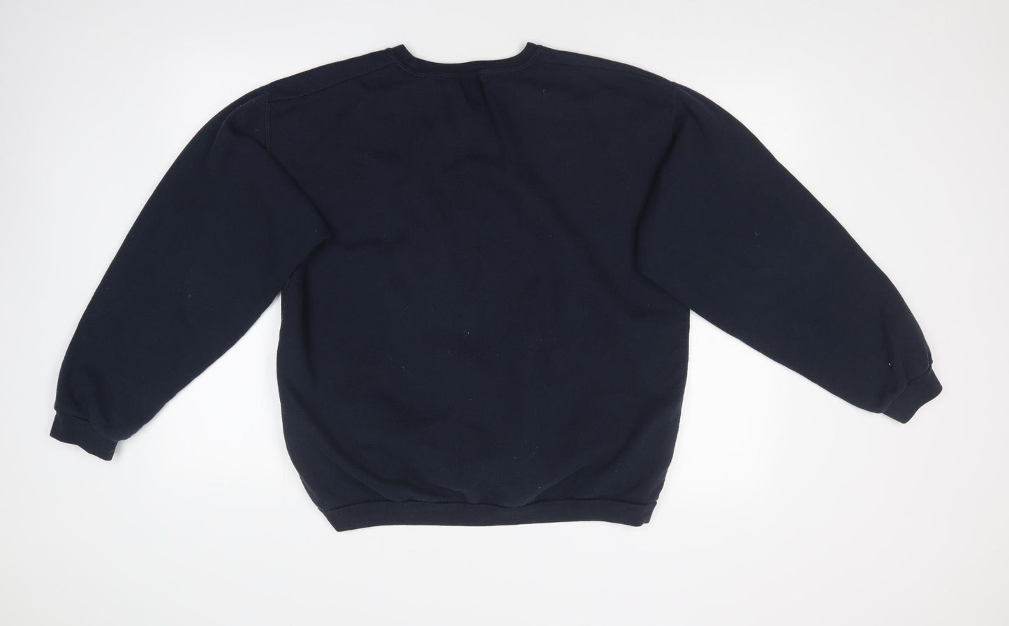B&C Mens Blue   Pullover Sweatshirt Size XL