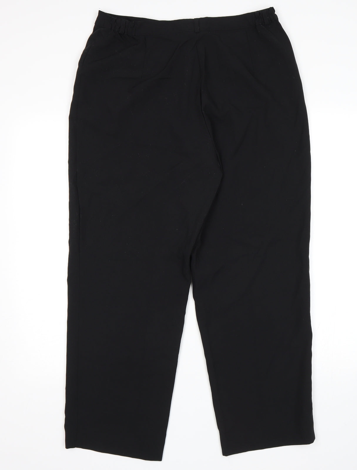 BHS Womens Black   Trousers  Size 16 L27 in